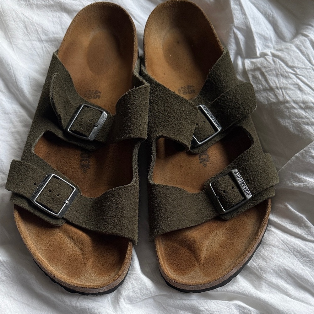Nubuck Suede BIRKENSTOCK ARIZONA 45 12